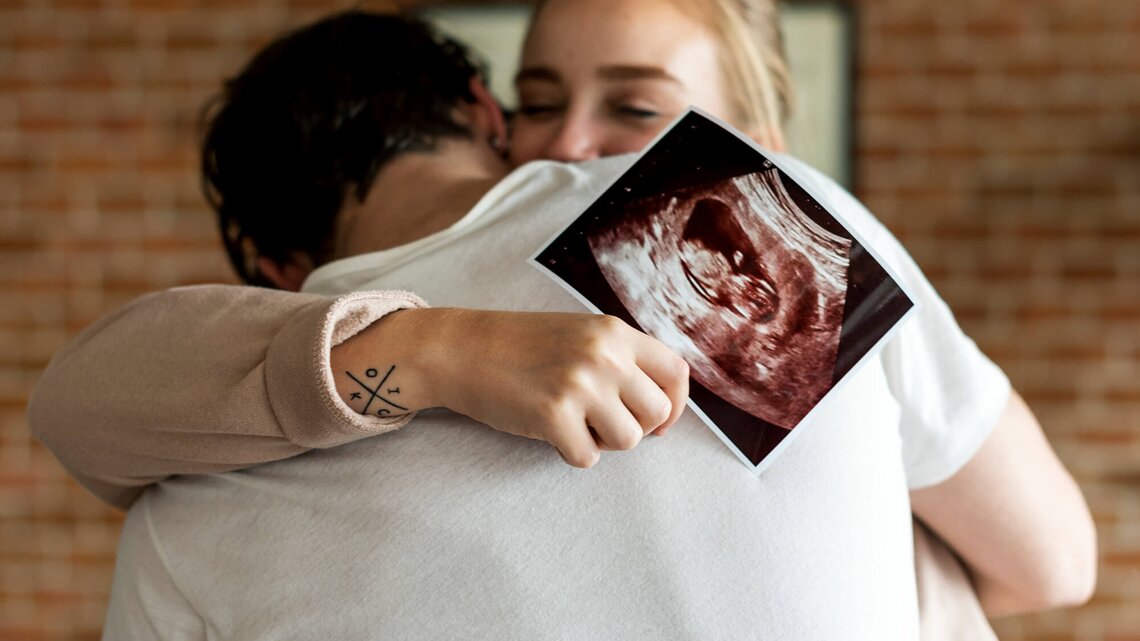 Verkünden bilder schwanger Schwangerschaft verkünden: